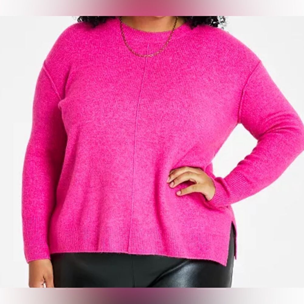 Vince Camuto Plus Size Cozy Long Sleeve Extend Shoulder Sweater NWT XXL